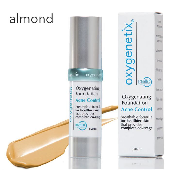 Oxygenetix | Acne control | Foundation |Almond