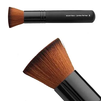 brown faux Jumbo Flat Top Brush No. 280