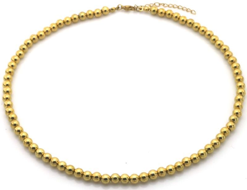 S. Steel Necklace 6mm