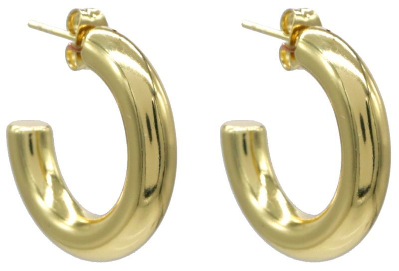 S. Steel Earrings 2.5cm