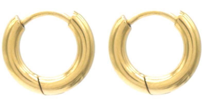 S. Steel Earrings 12mm