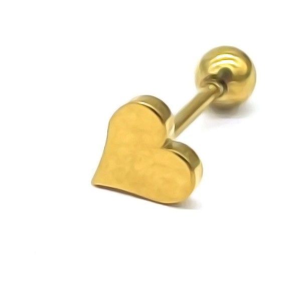 S. Steel 316L Ear Piercing 5mm (per stuk)
