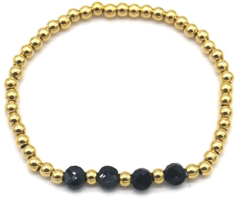 S. Steel Bracelet Glassbeads