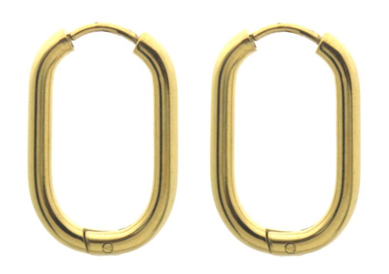 S. Steel Earrings 2x1.2cm