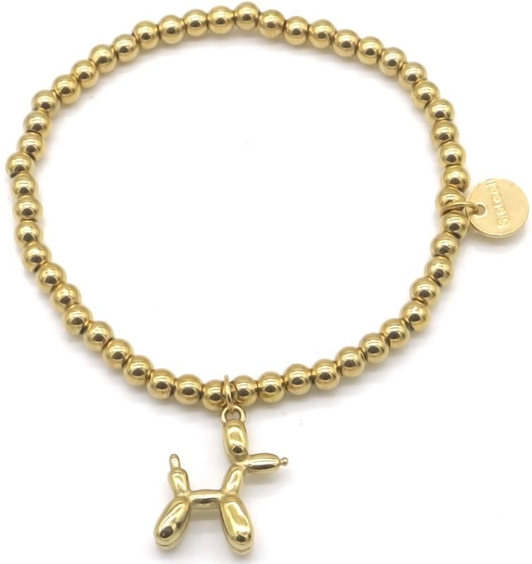 S. Steel Bracelet Dog