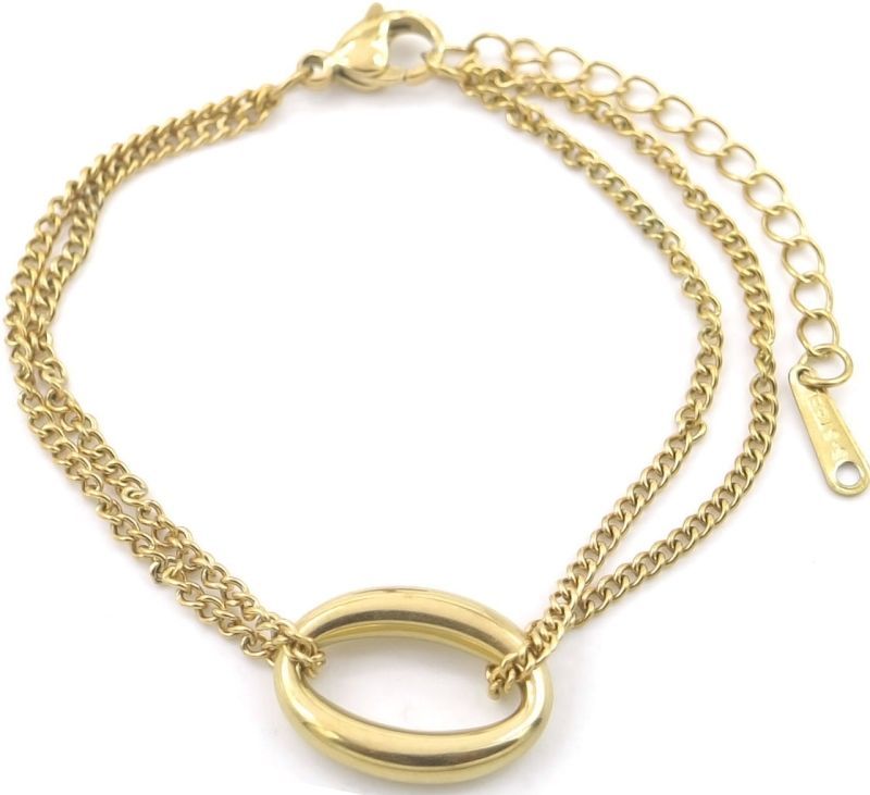 S. Steel Bracelet Gold