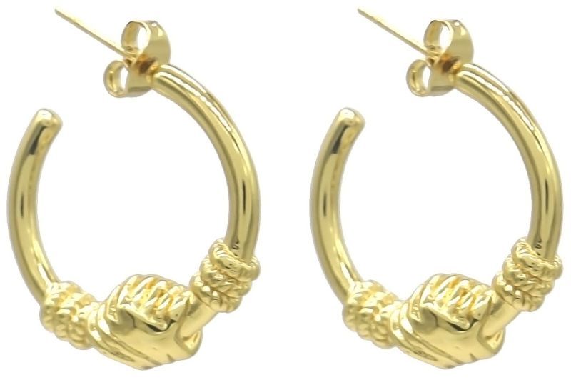 S. Steel Earrings 2.5cm