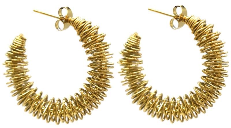 S. Steel Earrings 3cm