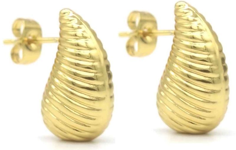 S. Steel Earrings 1.8m Drop