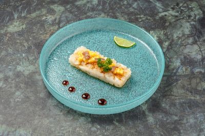 Tartare Capasanta & Acciughe