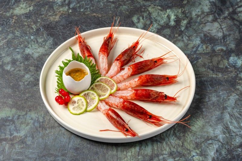 Carpaccio Gambero Rosso