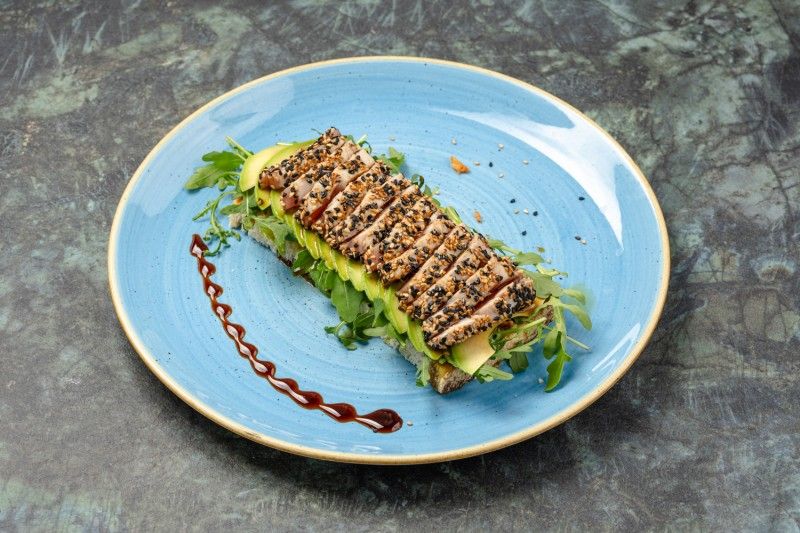 Tataki Tuna y Pan