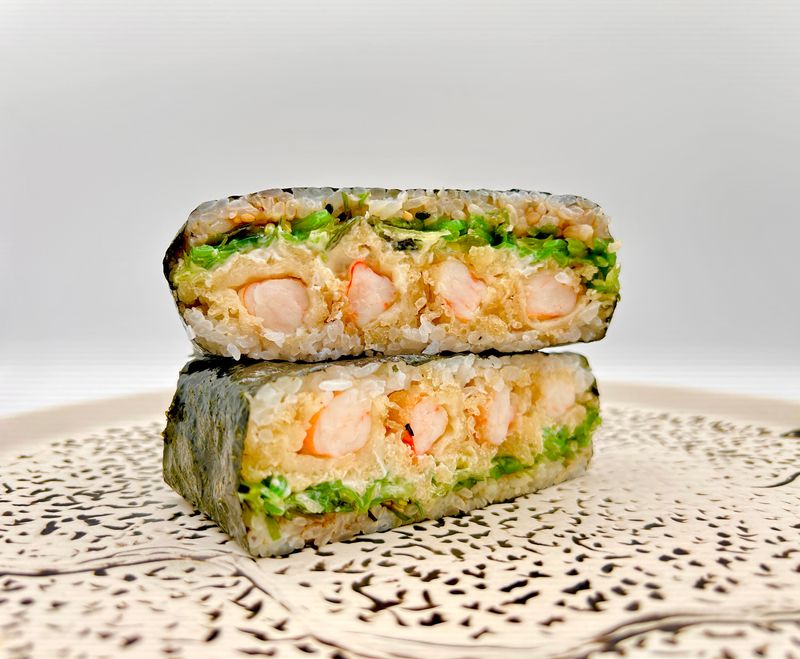 Onigirazu Tempura