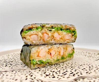 Onigirazu Tempura