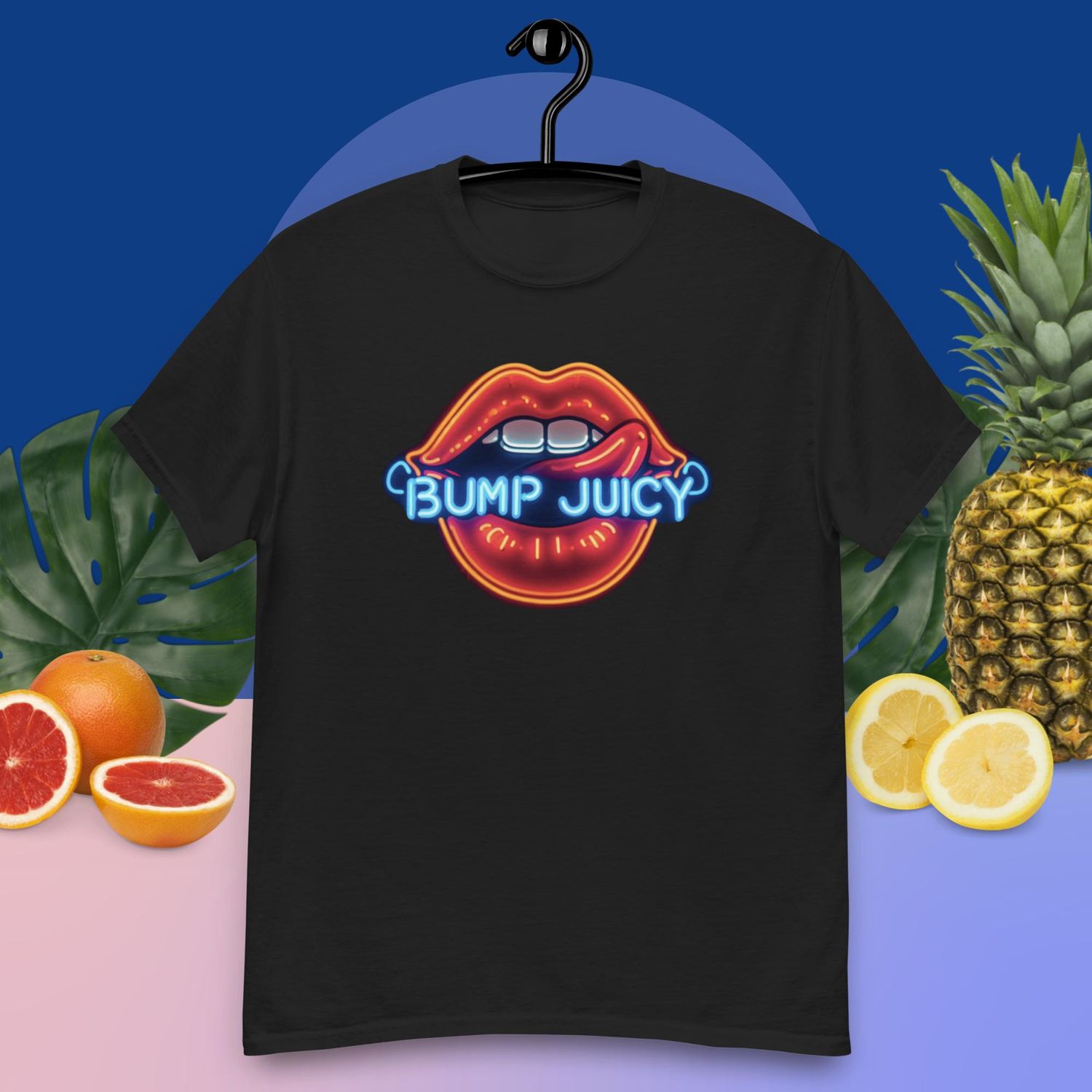 Bump Juicy logo tee 