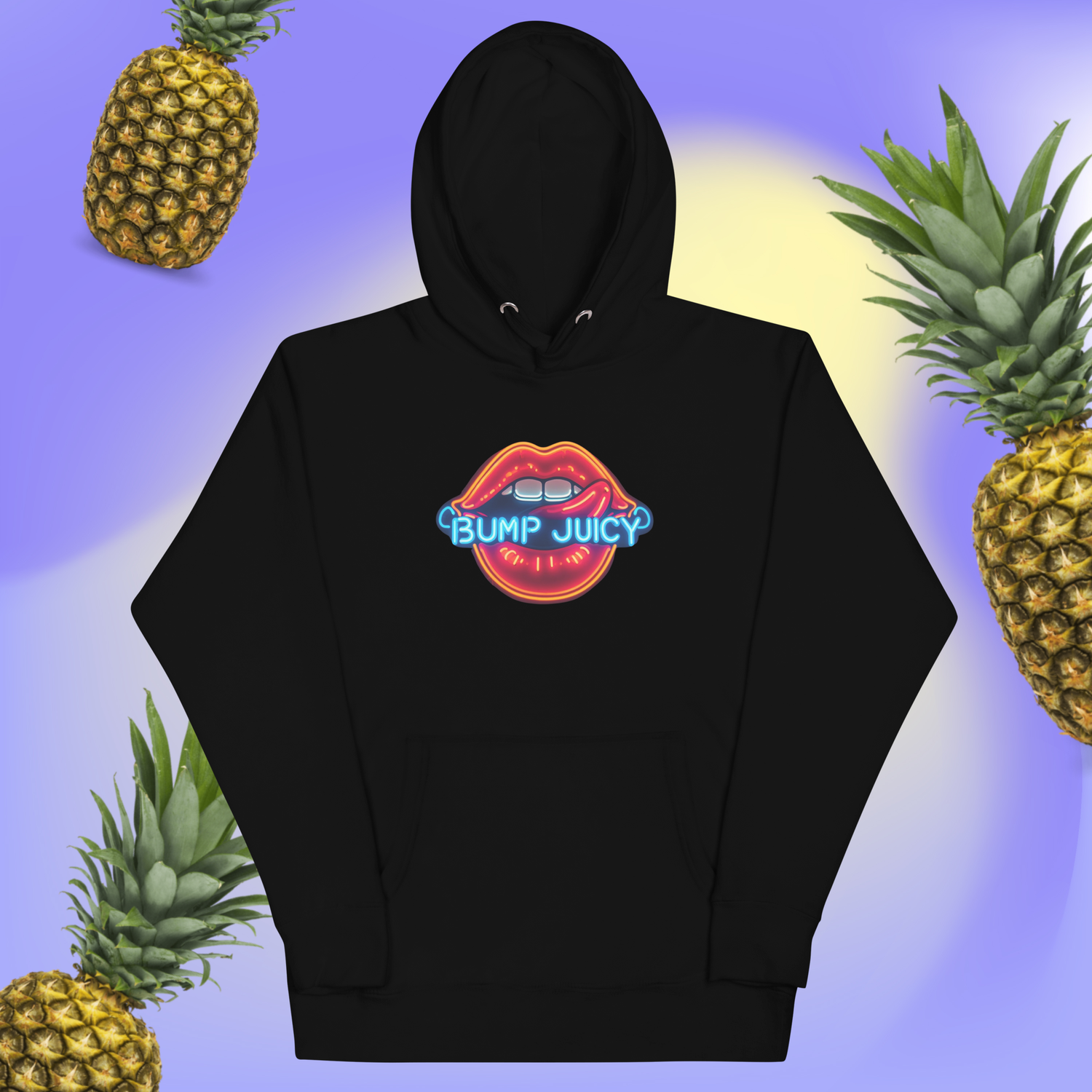 Bump juicy logo hoodie 