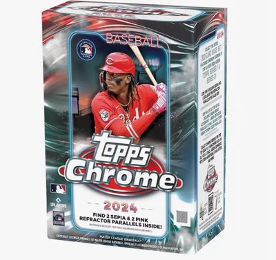 Live Personal Break - Topps Chrome Baseball 2024 Blaster