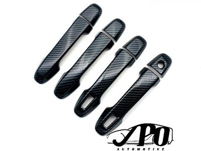 Toyota Aqua Carbon Fiber Door Handle Cover (Smart Key)