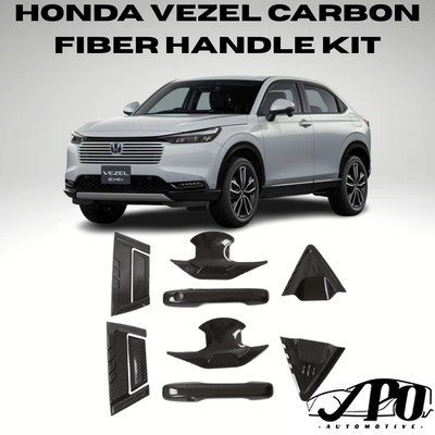 Honda Vezel RV5 Handle kit- Carbon Fiber 