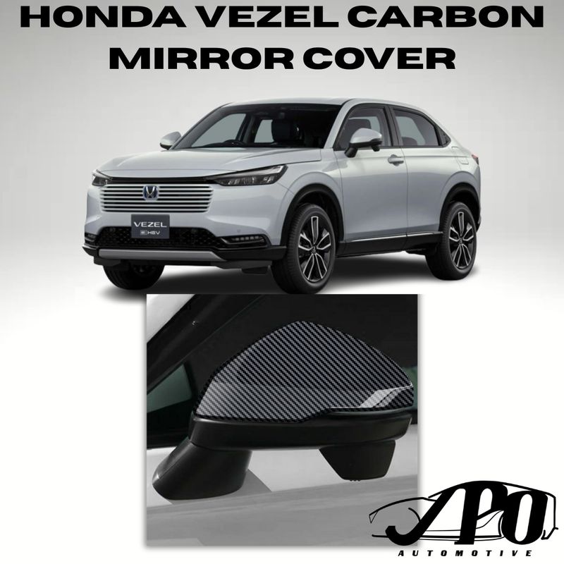 HONDA VEZEL/HRV CARBON FIBER MIRROR COVER 2021+