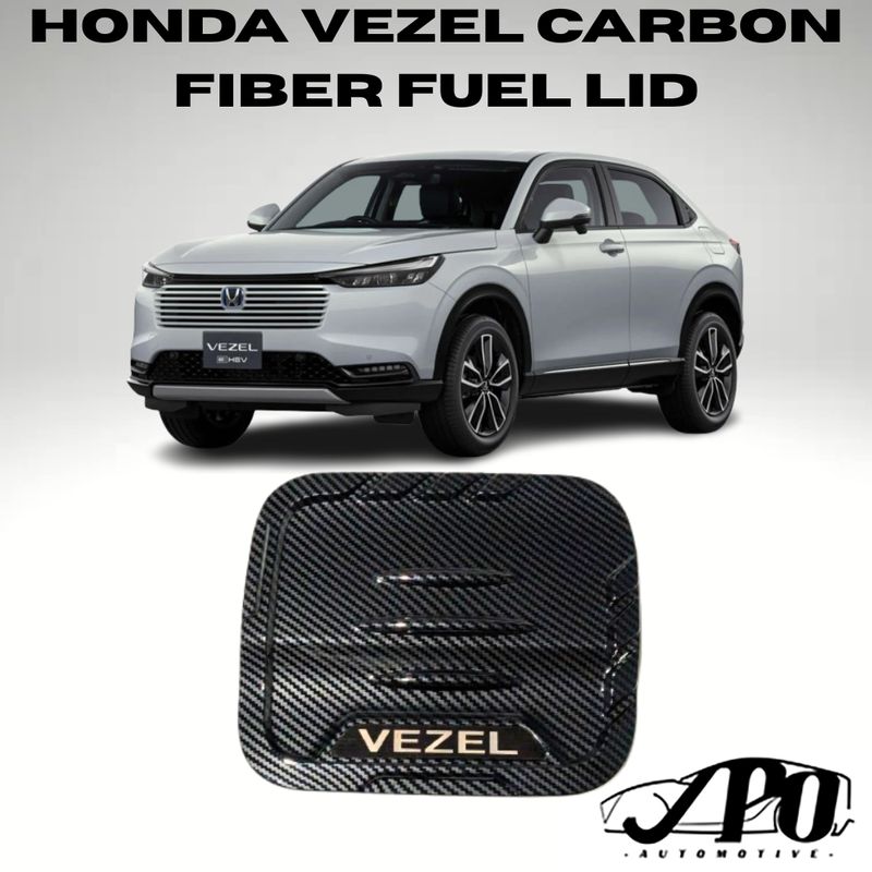 Honda Vezel RV5 Gas Lid- Carbon Fiber