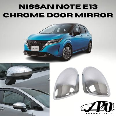 Nissan Note E13 Chrome Door Mirror pair
