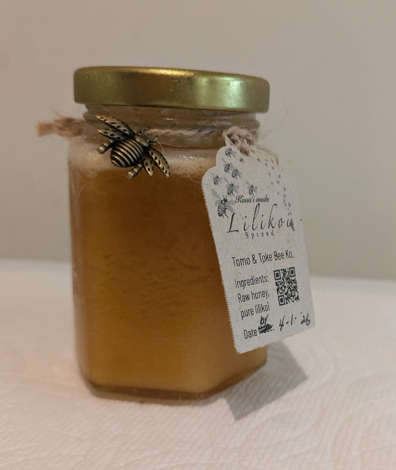 Lilikoi Creamed Honey- 4 Fl. Oz.