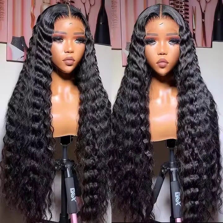 Deep Wave Human Hair Lace Wig