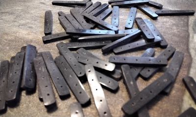 Buffalo Horn Spacer Beads 5 Hole For 10 That Are 2&quot;
