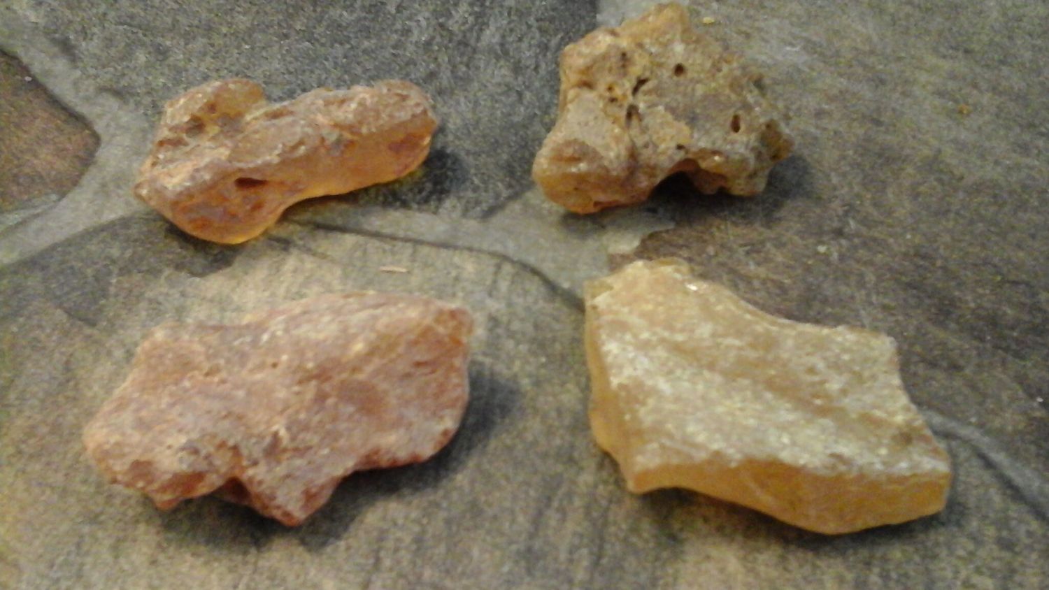 Raw Amber Nugget Lg 14 Gram for 1