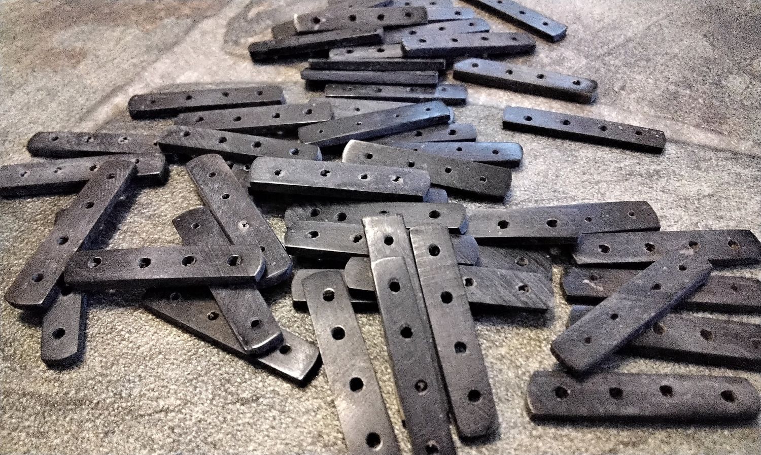 Buffalo Horn Spacer Beads 4 Hole For 16