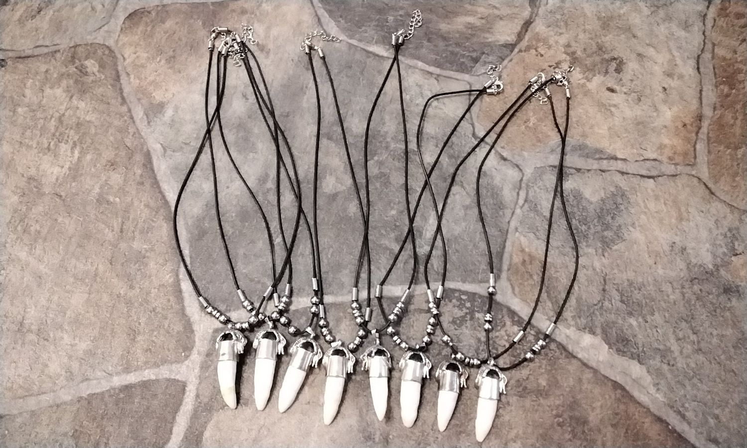 Alligator Tooth Necklace For 1 Large From Fla. USA