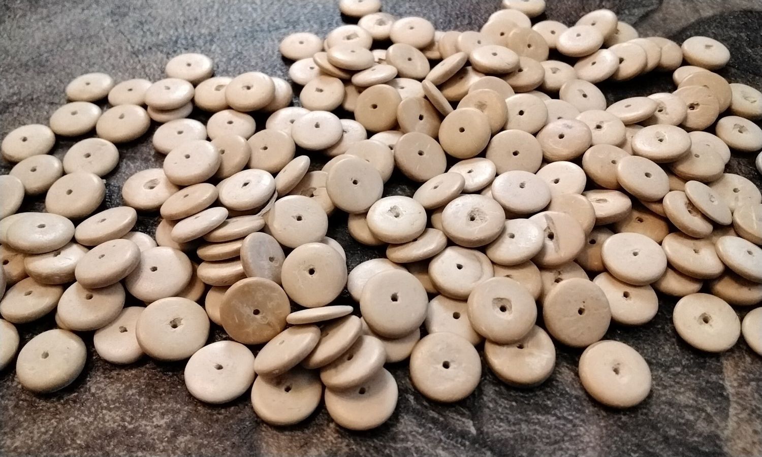 Coconut Shell Beads  For 20 These are Vintage From The 1900s