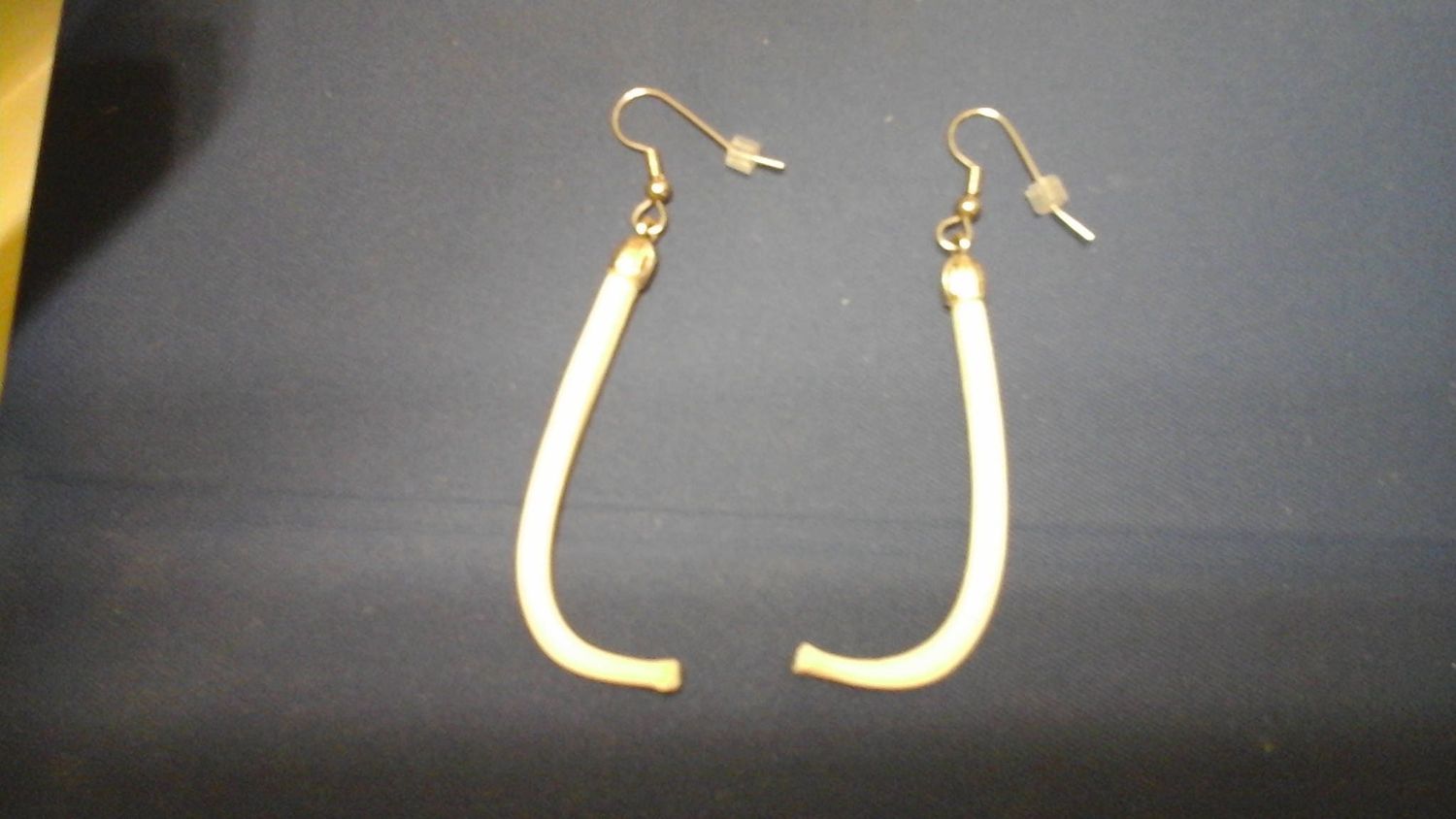 Coon Dick Earrings  For 1 Pr Long Thin ones Hanmade In USA