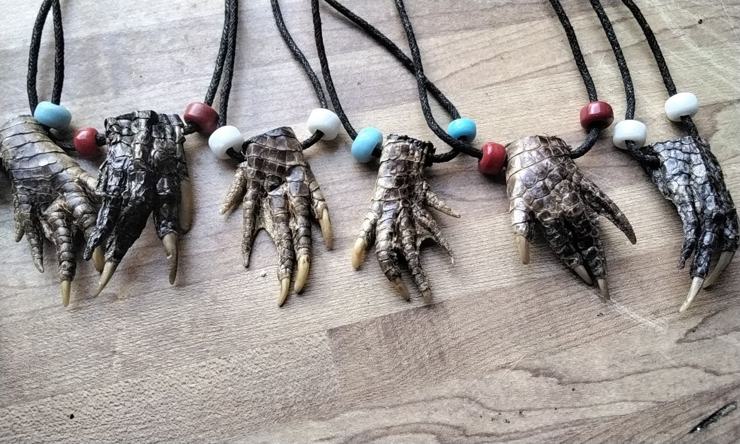 Alligator Foot Necklace For 1 Small From Fla. USA