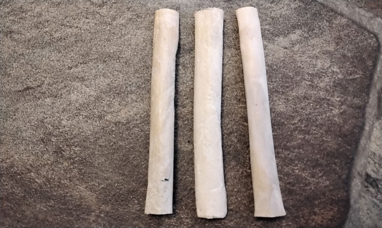 Coyote Flat Leg Bone Beads Hairpipe Beads For 3 That Are About 3 5/8&quot; long By 1/2&quot; wide