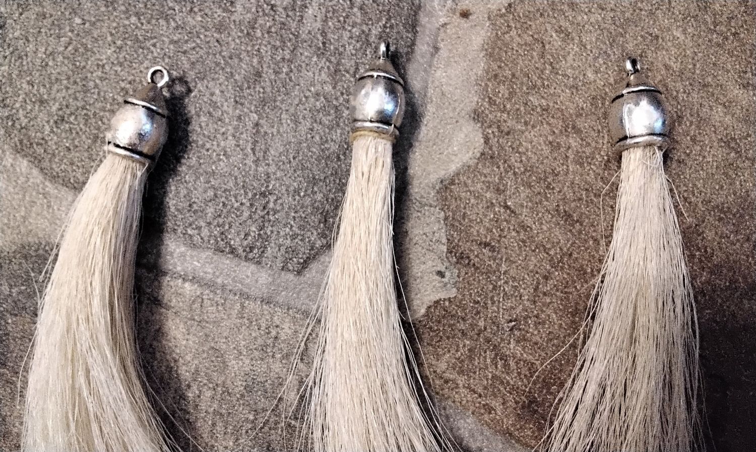 Scottish Sporran 100% Deer Tail Hair. FOR 1 Handmade In USA