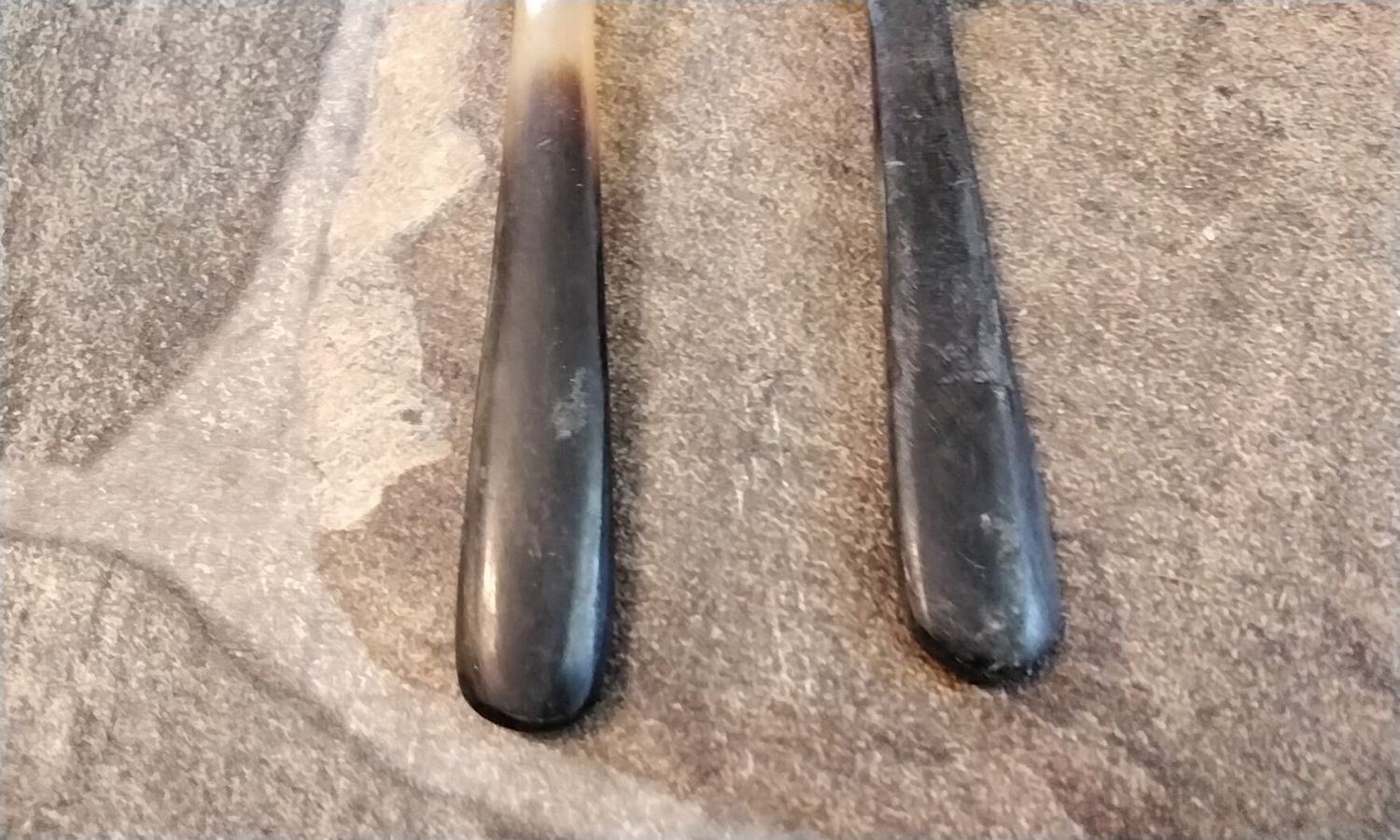 Buffalo Horn Spoon For 2 Teaspoon Size