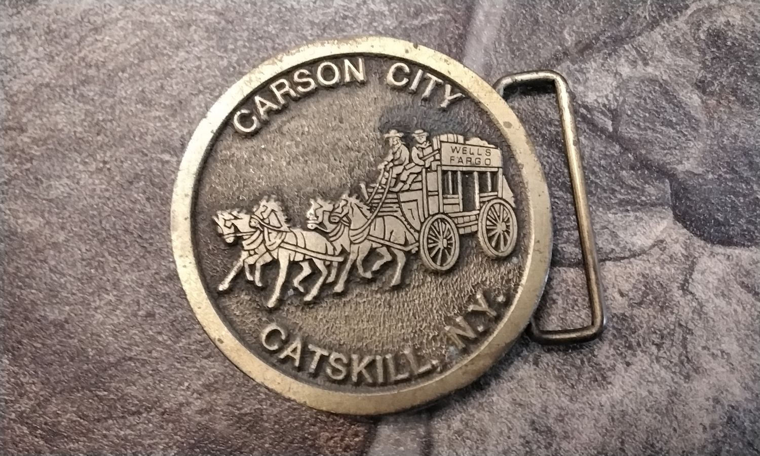 Wells Fargo Belt Buckle Vintage