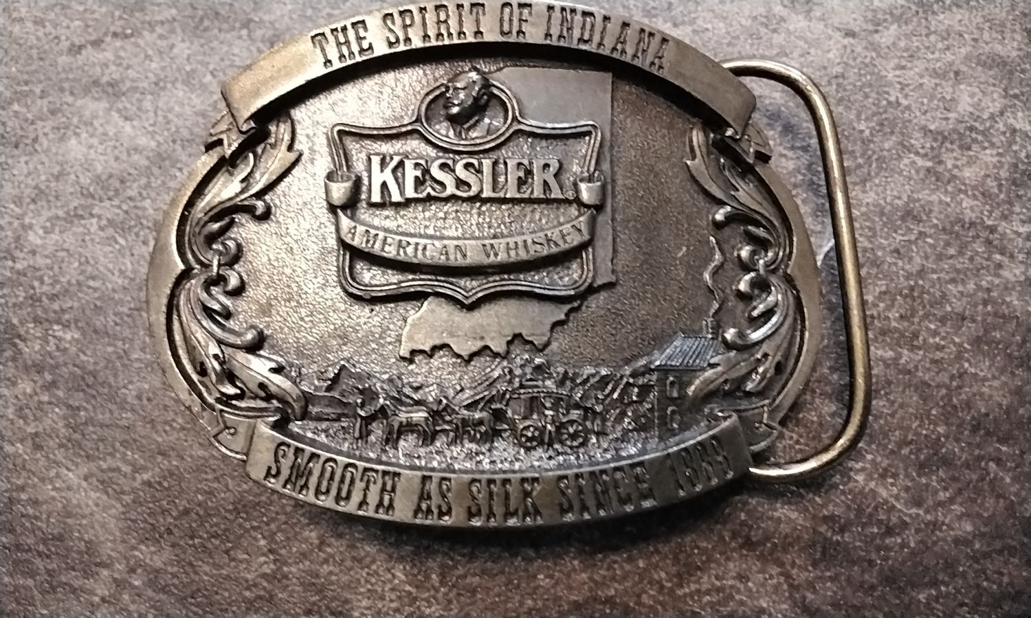 American Whiskey Belt Buckle