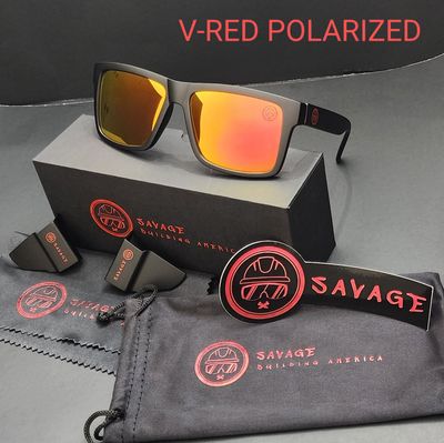 V-Black Frame - red polarized  Z87.1