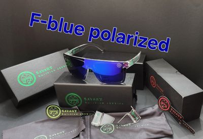 F-Clear Frame - Blue polarized  Z87.1