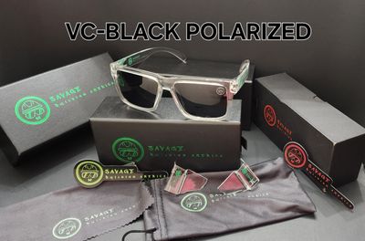 V-Clear Frame - Black Polarized  Z87.1