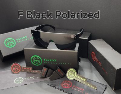 F-Black Frame - Black Polarized  Z87.1