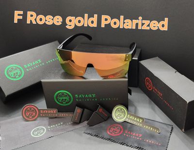 F-Black Frame - Rose Gold Polarized  Z87.1