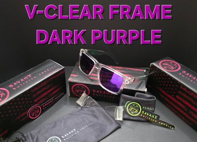V-Clear Frame - Dark Purple Polarized Z87.1
