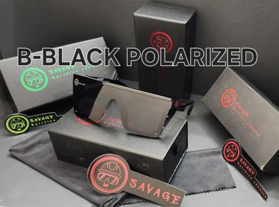 B-BLACK FRAME- BLACK POLARIZED  Z87.1