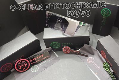 C-CLEAR FRAME PHOTOCHROMIC 50/50 Z87.1