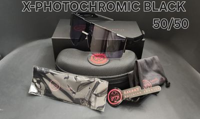 X-BLACK FRAME PHOTOCHROMIC BLACK 50/50 Z87.1