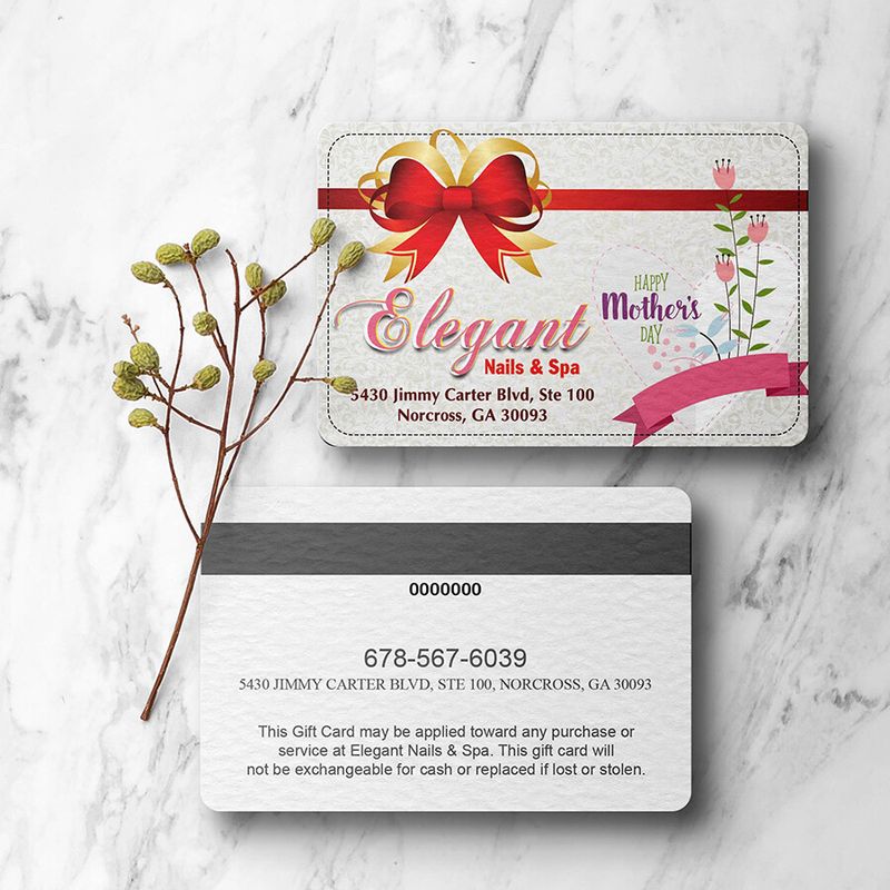 Plastic Gift Card - Qty: 250